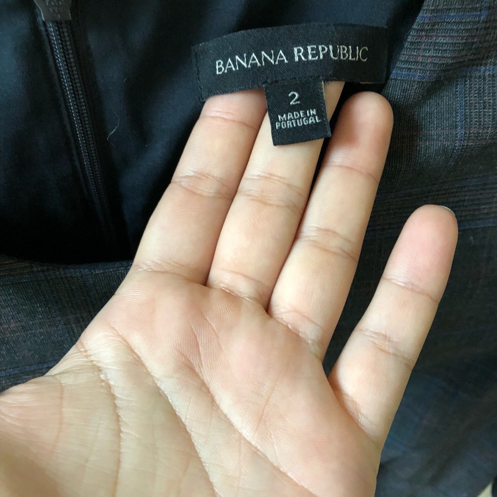 Banana Republic Plaid dress - Picture 4 of 5